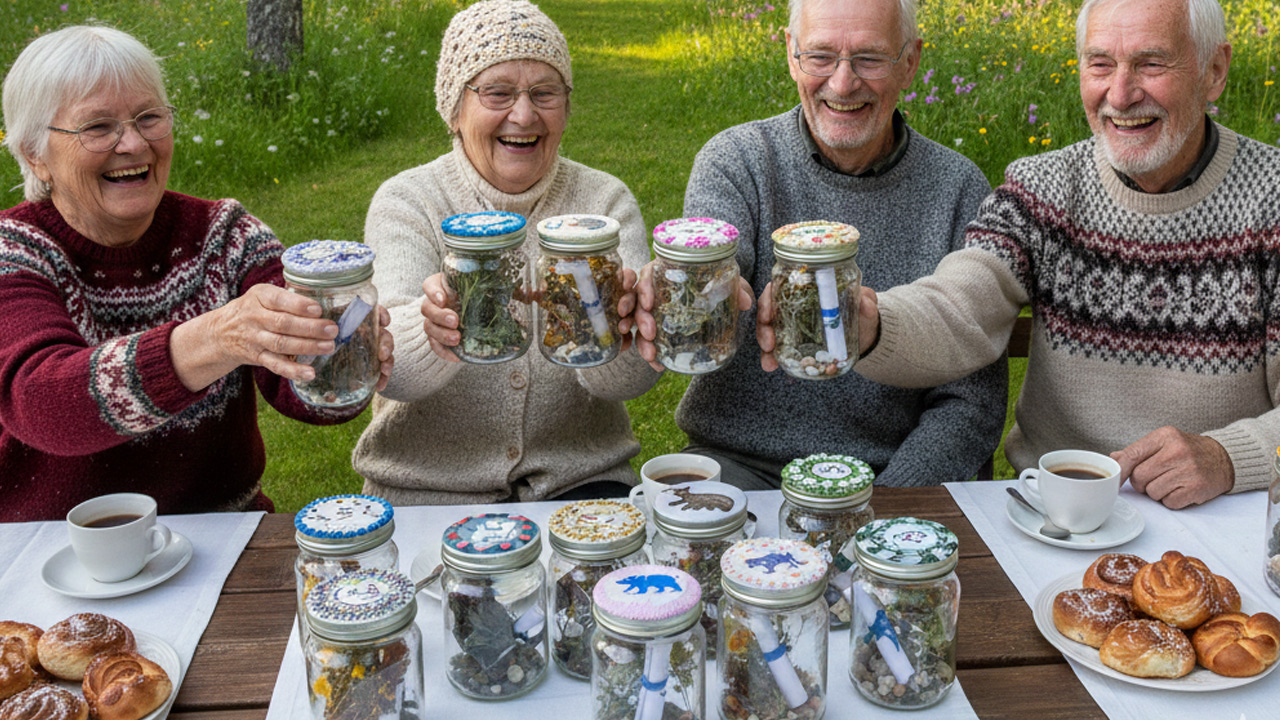Dääkeliingen, Konservendeckel, Tradition, Finnland, Geburtstag, Hobby,